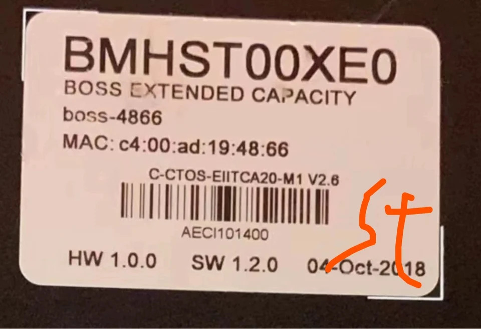 BOS-4866 컨트롤러 Bmhst00xe0