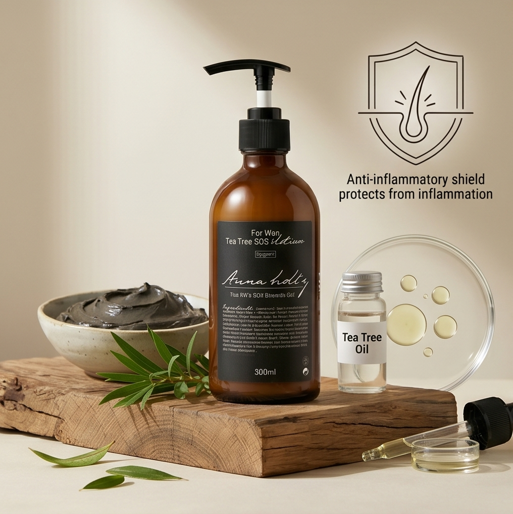 홀츠포맨 남성 남자 티트리 로션 300ml 피지 잡는 개기름 특허 화장품 옴므 에멀전 이미지 8