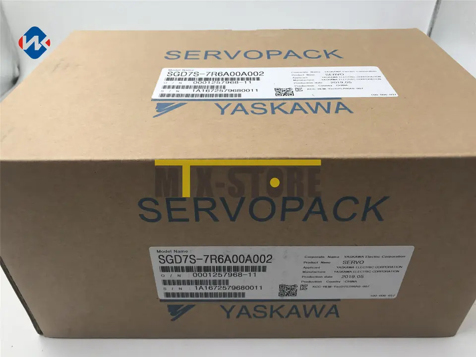 Yaskawa 서보 드라이버 SGD7S-7R6A00A002 신