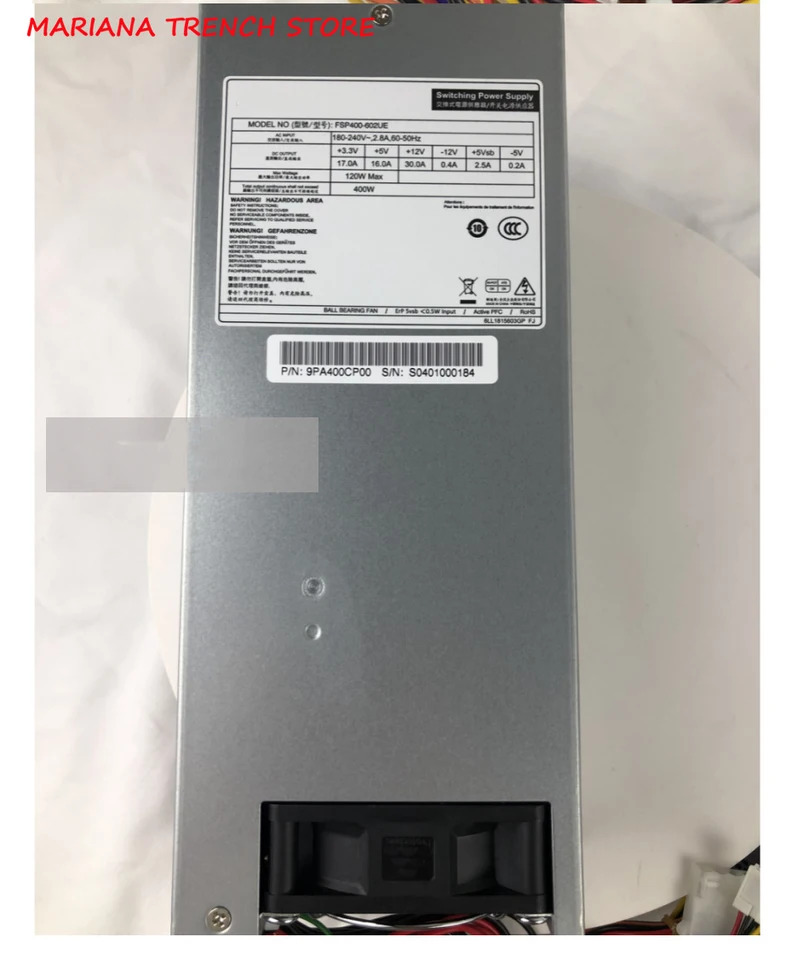 FSP400-602UE FSP 정격 400W 2U 서버 전원공급장치