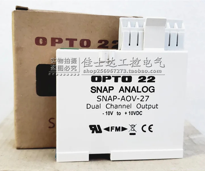 SNAP-AOV-27 OPTO22 Optu PLC 모듈 10VDC 포장