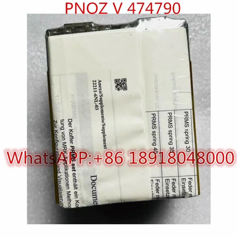 PNOZ V 474790 오리지널 신