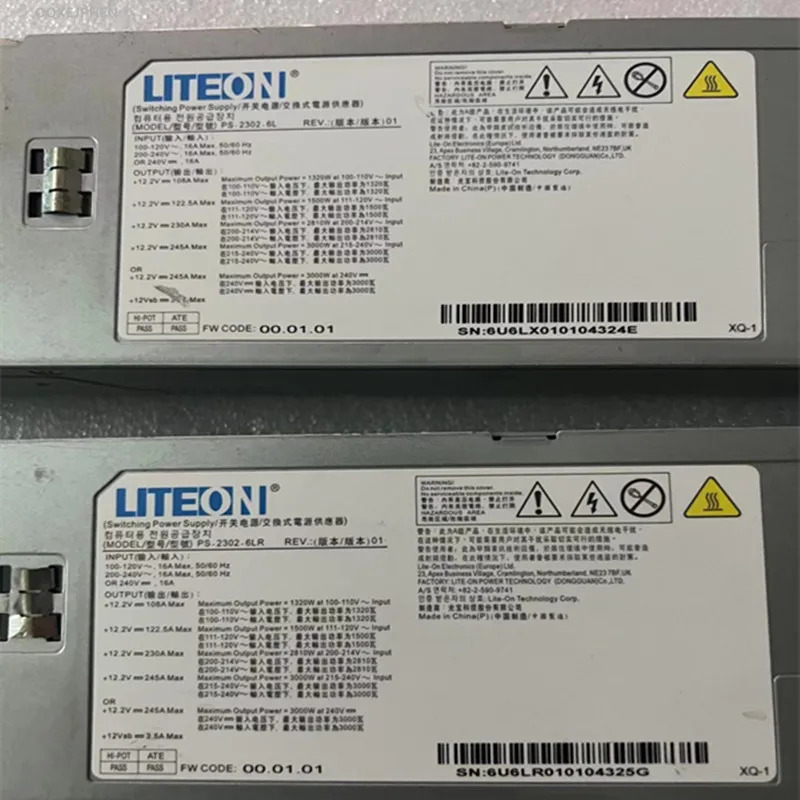 LITEON 3000W 전원공급장치 PS-2302-6LR리퍼 PSU
