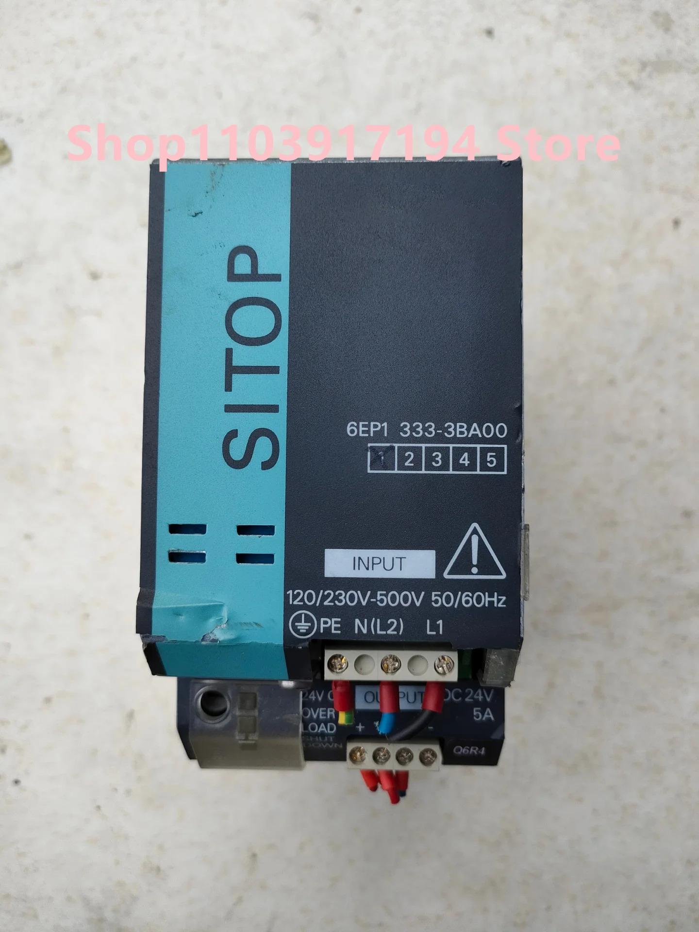 스위칭 전원공급장치 SITOP 모듈 SIEMENS 6EP1 333-3BA00