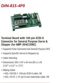 ADLINK DIN-825-4P0 G -0030 오리지널 신