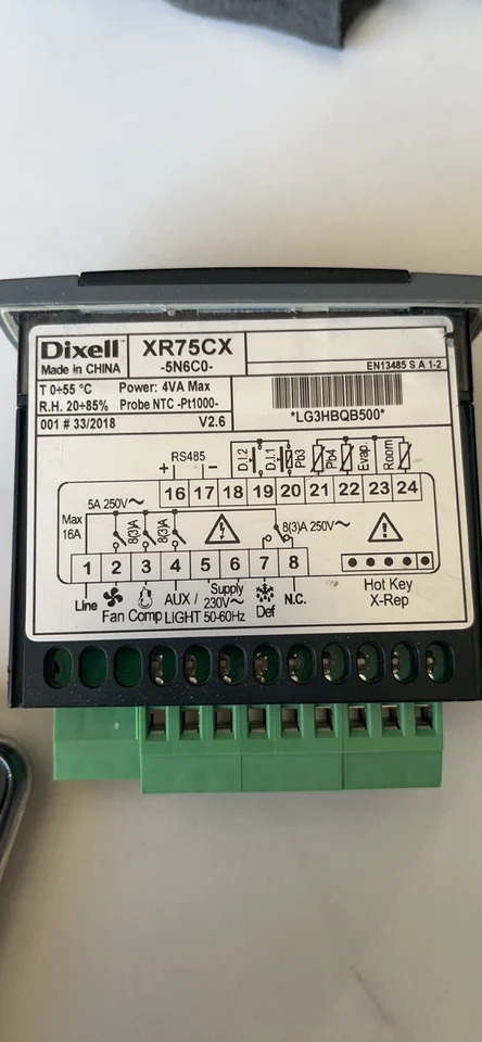 픽시 온도조절기 XR75CX/DIXELL XR75CX