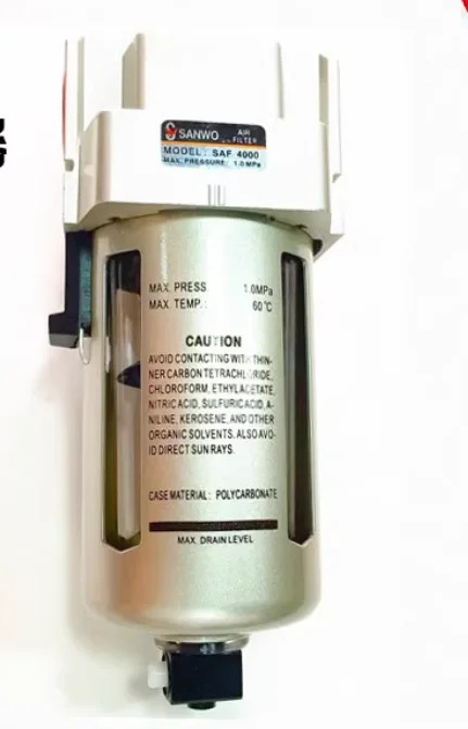 SANWO 에어 필터 공압 밸브 모델 SAF2000-02 SAF3000-03 SAF4000-04 SAF5000-10 압력 1.0MPA