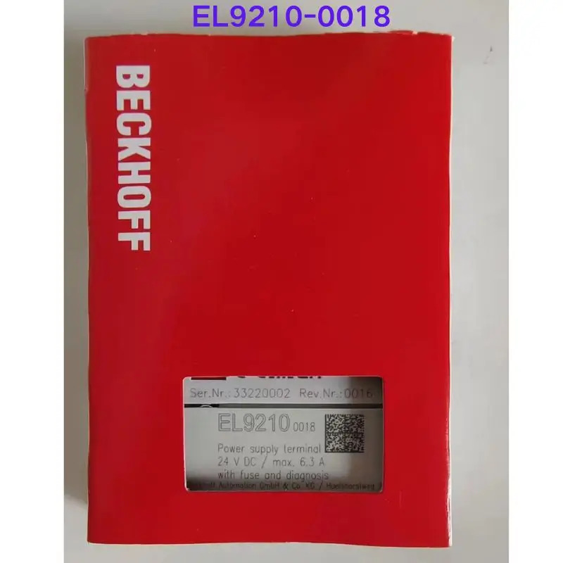 Beckhoff 모듈 EL9210-0018 신
