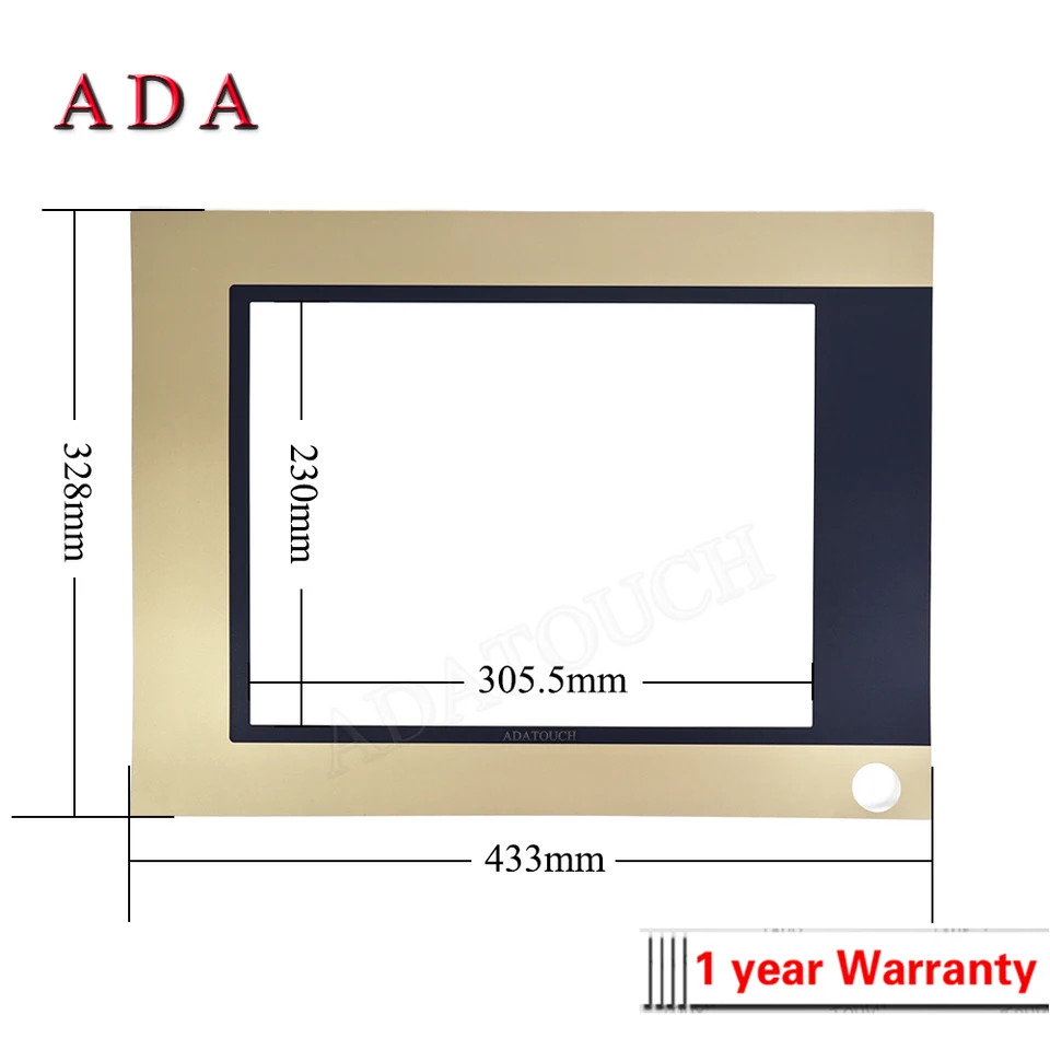터치 스크린 패널 유리 디지타이저 6784-2ag20-3ba0 67 884-2AG20-3BA0 IPC477C 15 오버레이 보호 필름