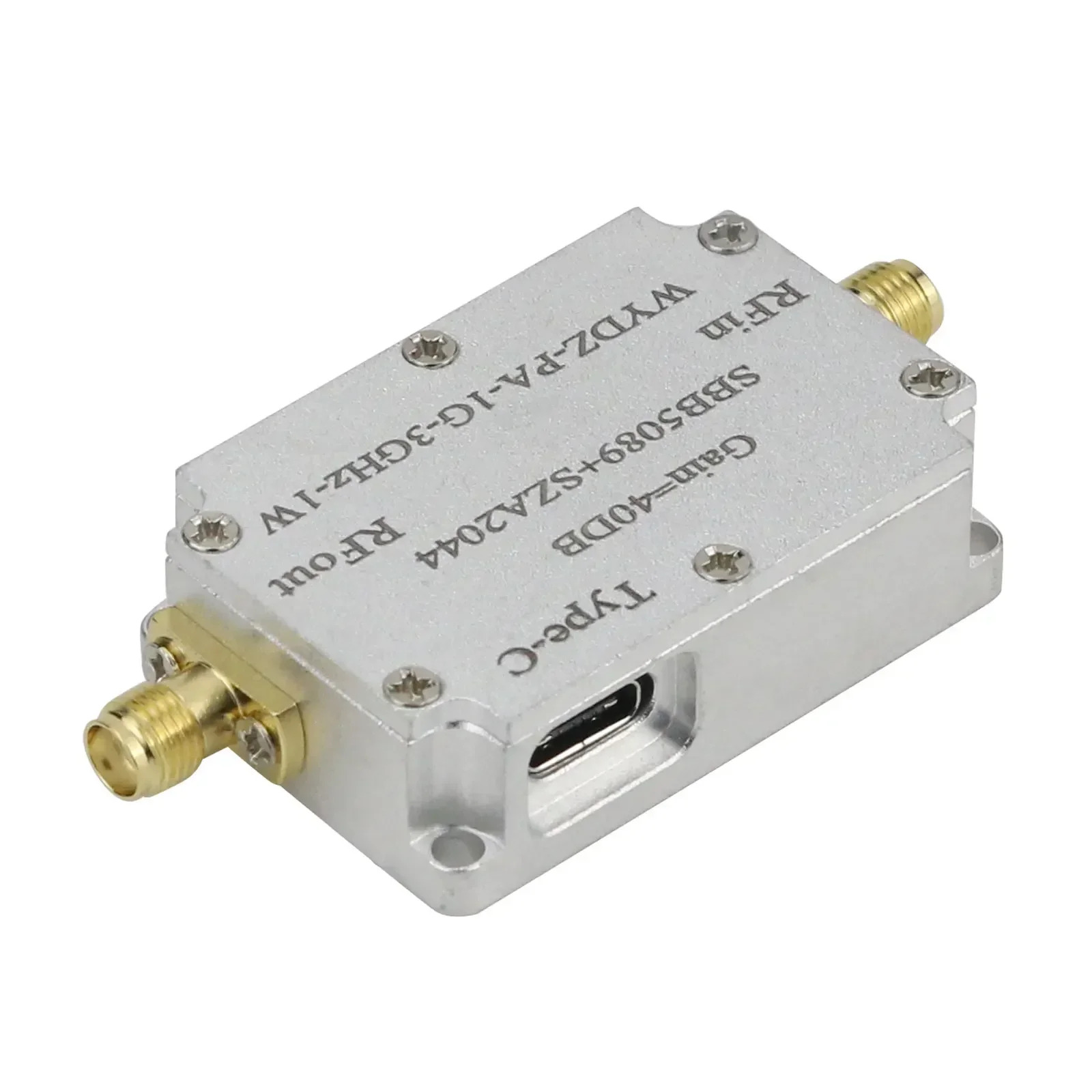 202540DB WYDZ-PA-1G-3GHz-1W SBB5089SZA2044 단방향 마이크로파 전력 증폭기 RF 모듈