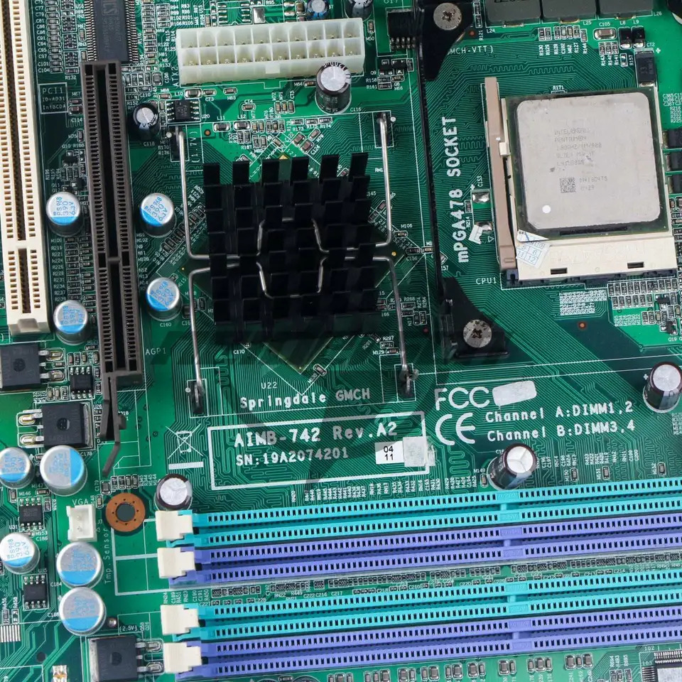 Advantech AIMB-742 마더보드 REV.A2 리퍼