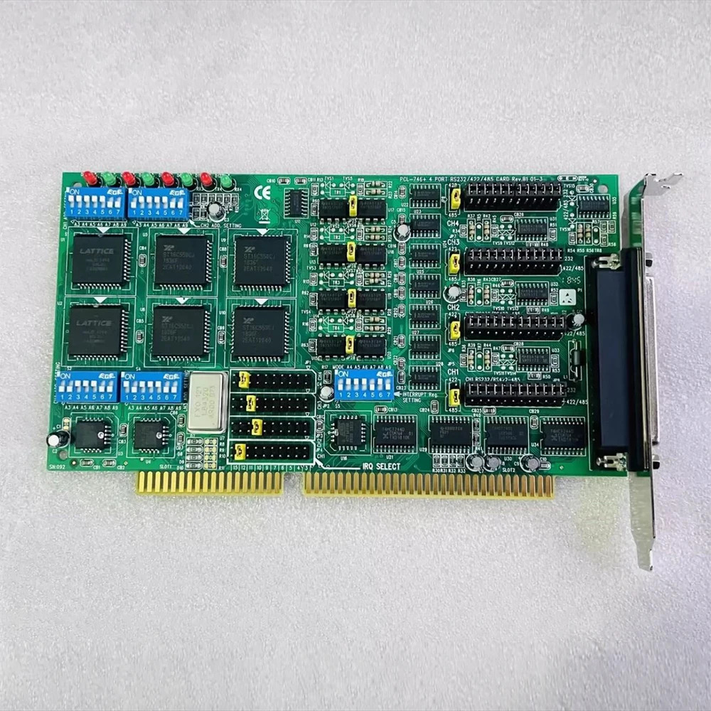어드밴텍 4포트 RS-232/422/485 REV B1 캡처 카드 PCL-746새