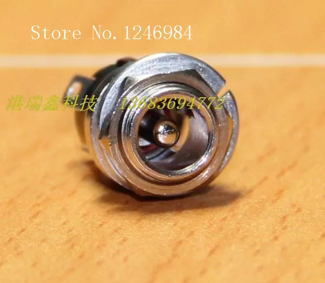 DC 전원 커넥터 소켓 패널 장착 내부 직경 라운드 시트 DS-026A 포트 Ruixin -100PCs SA 2.5mm