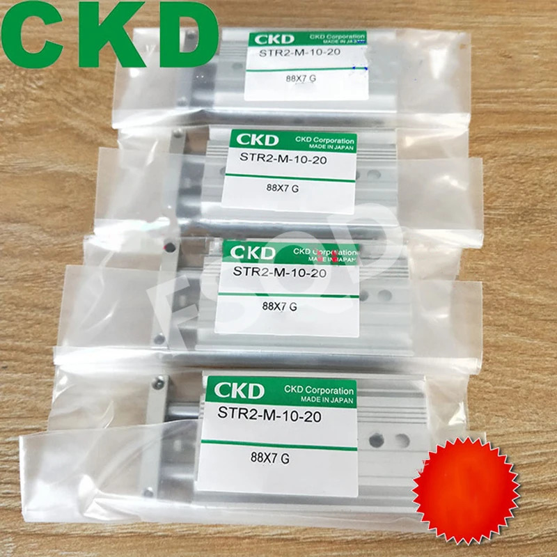 슈퍼 더블 피스톤 로드 실린더 CKD 시리즈 STR2-M-10-1015202530455060 STR2-M-16-1015202530455060708090100