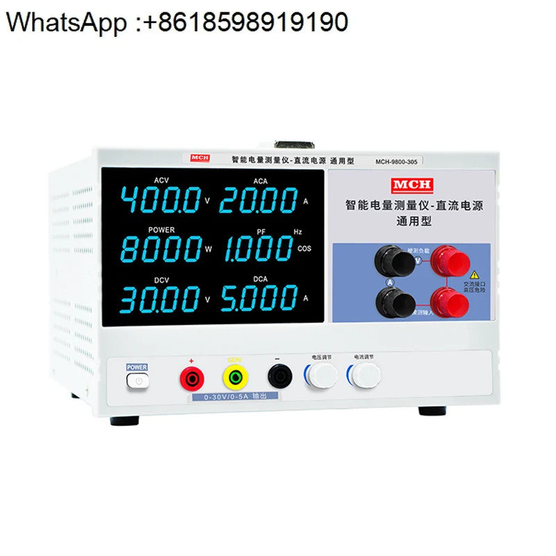 Meichuang 9800LED 전력 테스터 지능형 리퍼 장비 미터 디지털 전력계