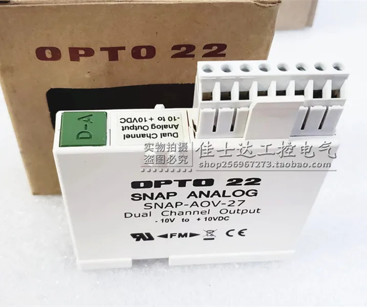 SNAP-AOV-27 OPTO22 Optu PLC 모듈 10VDC 포장