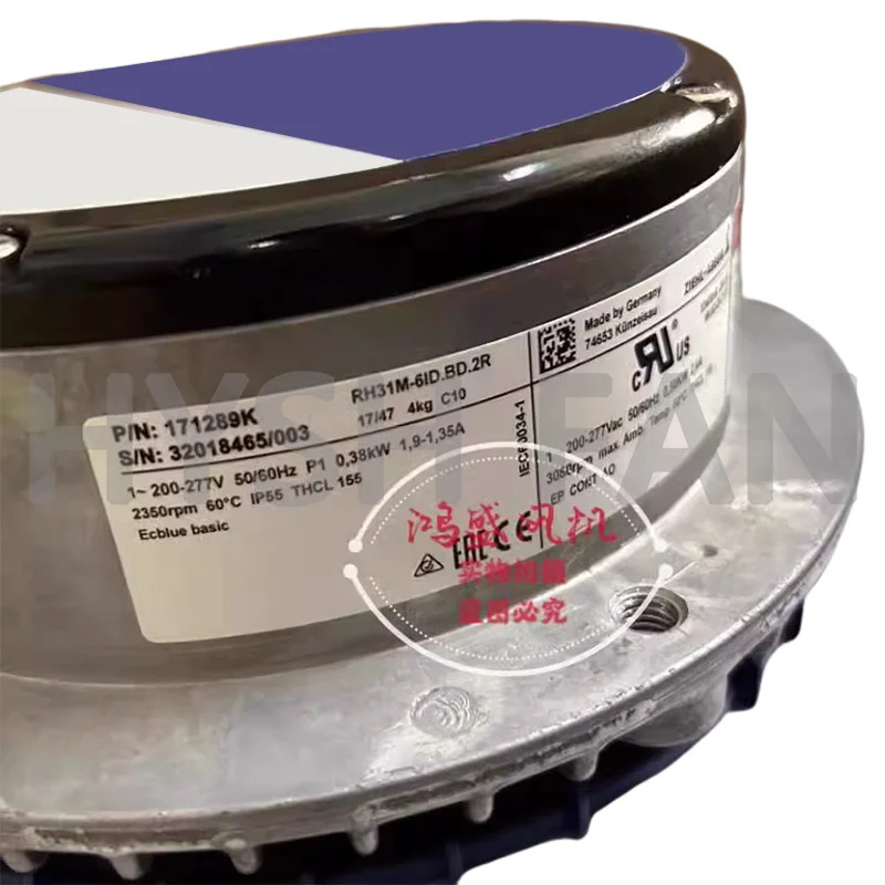 RH31M-6ID.BD-2R 오리지널 인버터 냉각팬 200V 0.38W