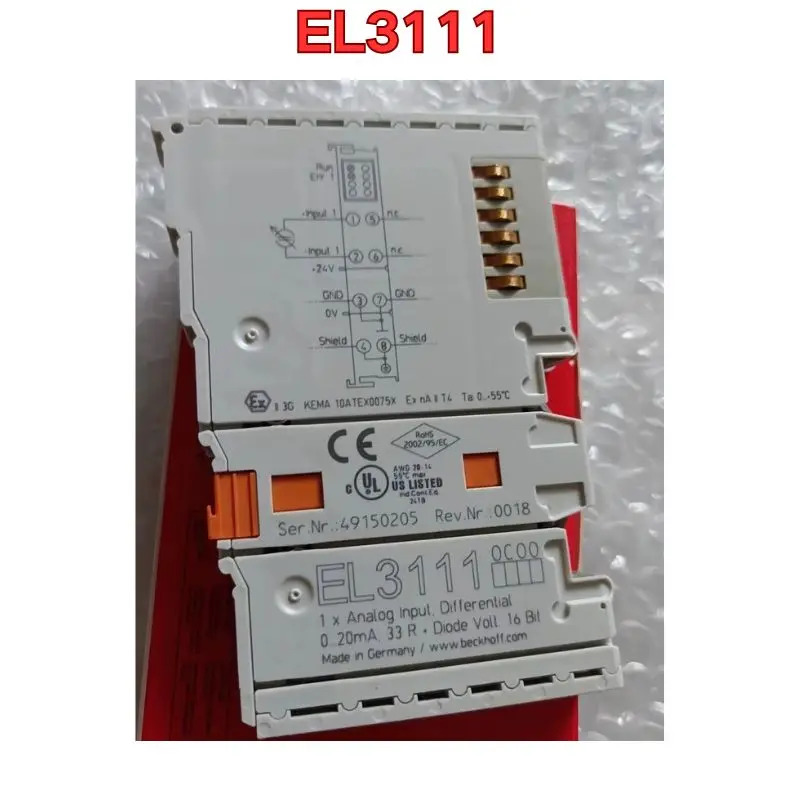 Beckhoff 모듈 EL3111 신