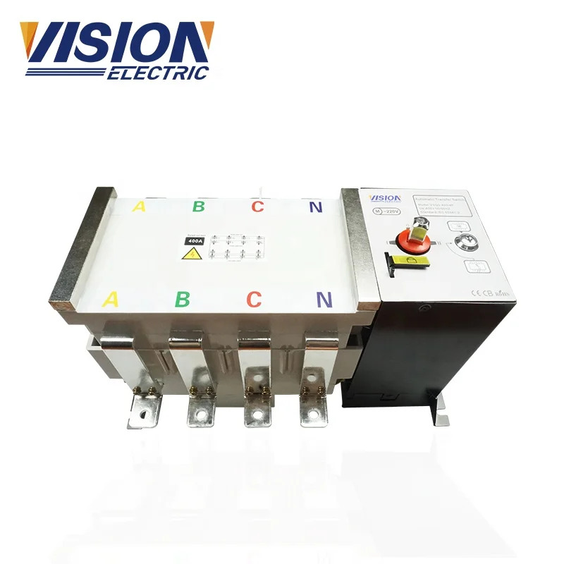 공장 공급 ATS 160A 100A -1000A 이발전기 4 P 극 발전기 전환 스위치