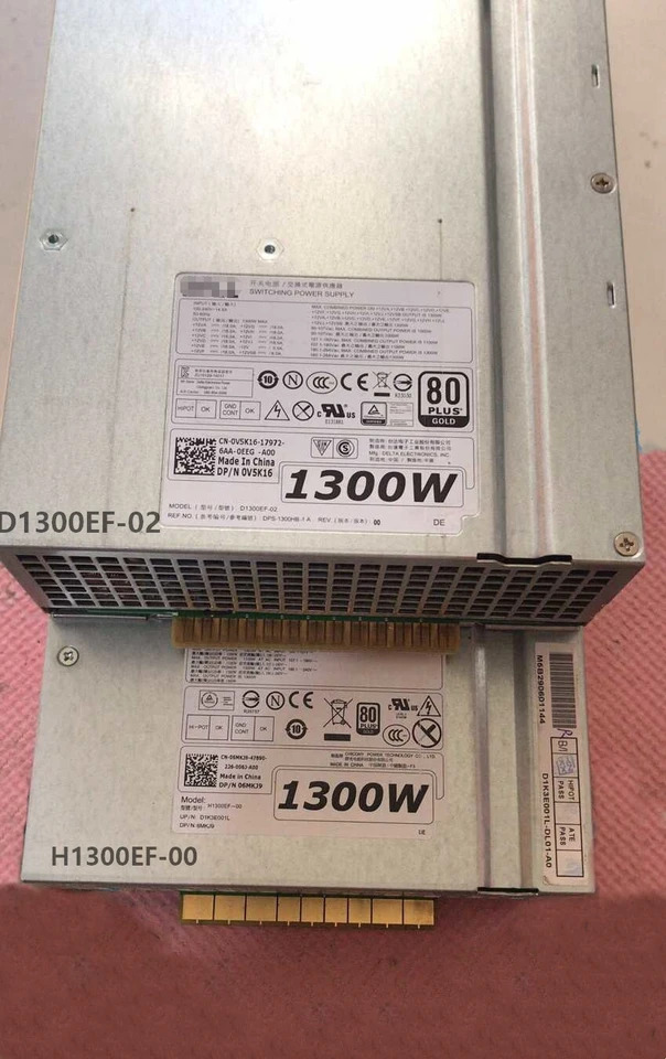 D1300EF-01 D1300EF-02 DELL T7810 T7910 1300W 워크스테이션 전원공급장치