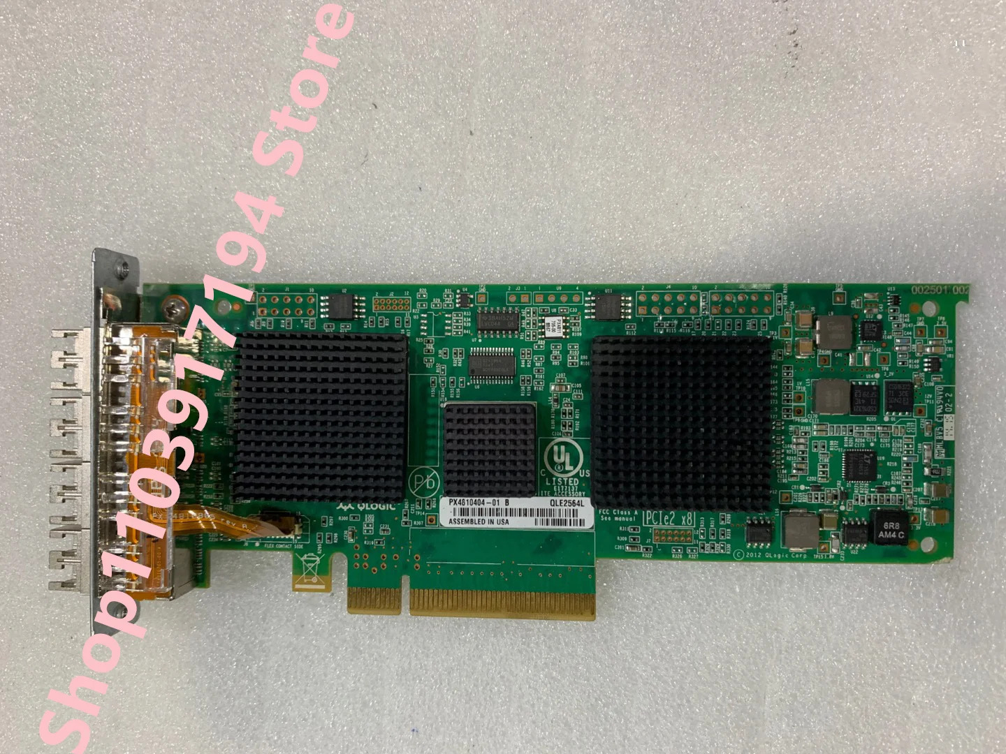 Dell 네트워크 카드 QLE2564L PX4810404-01 HBA FC 8GB SCv4020