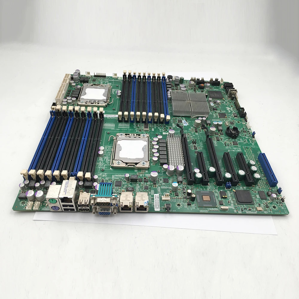 X8DTN- F 양방향 서버 마더보드 X58 LGA1366 5520 칩 지원 Xeon 프로세서 5600/5500 시리즈