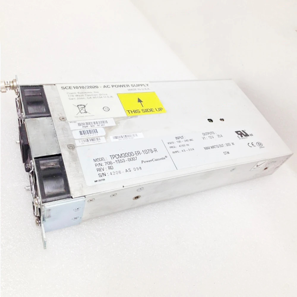 TPCM3000-ER-1079-R 시스코 산업장비전원공급장치 PWR-SCE-AC/DC SCE1010/