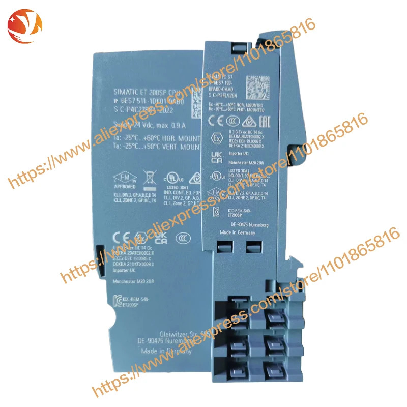 오리지널 6ES7511-1DK01-0AB0 6ES7 511-1DK01-0AB0