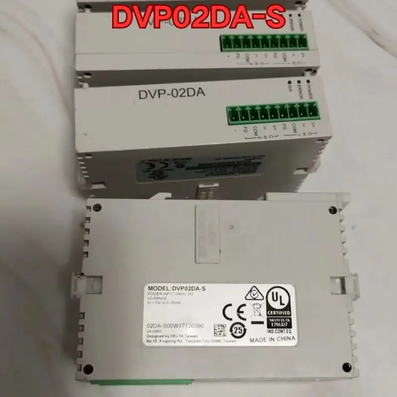 리퍼 PLC 모듈 DVP02DA-S 기능 정상
