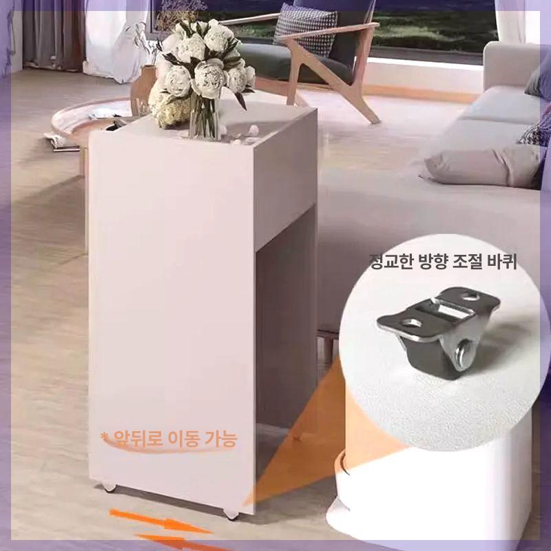 우아한 정리함 원목 수납박스 수납함 진열장 보관함 고급 케이스 수납장 디자인 - 상세 이미지 2