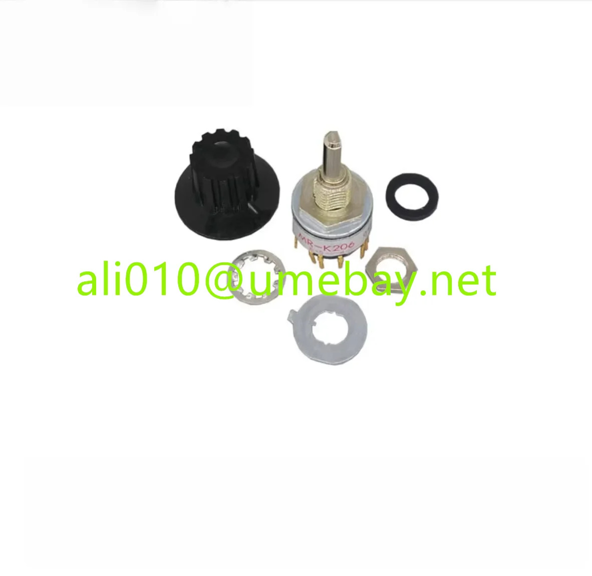 2개 회전식 밴드 스위치 핸드휠 전MRK206 MR-K206 MRK206-A NKK