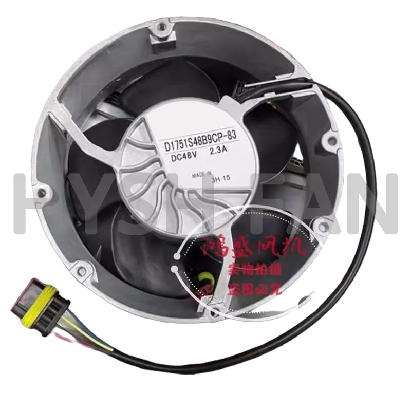 오리지널 D1751S48B9CP-83 ABB 인버터 냉각팬 48V 2.3A 신