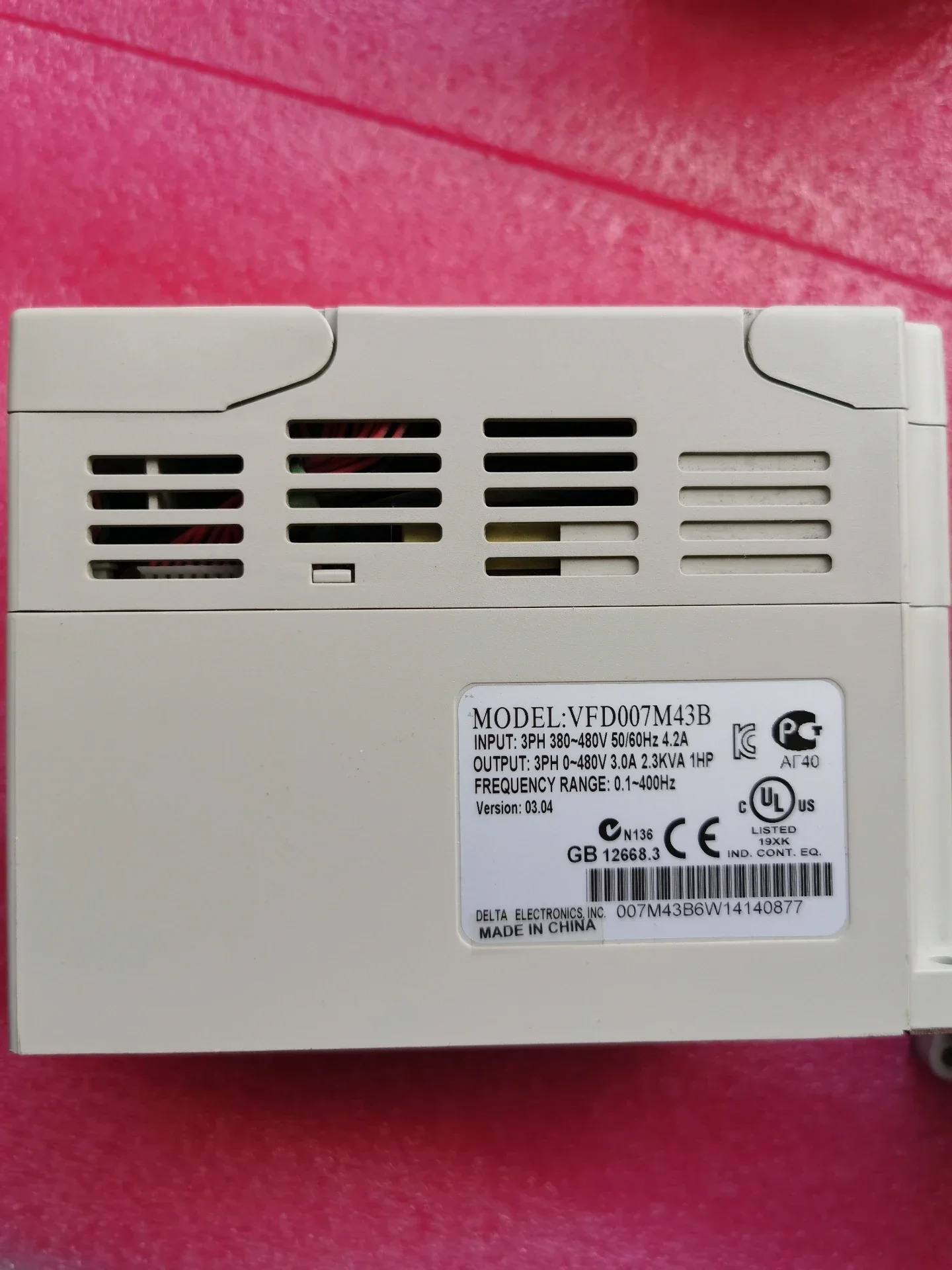 VFD004M21A VFD007M21A VFD015M21A VFD007M43B VFD015M43B VFD022M43B