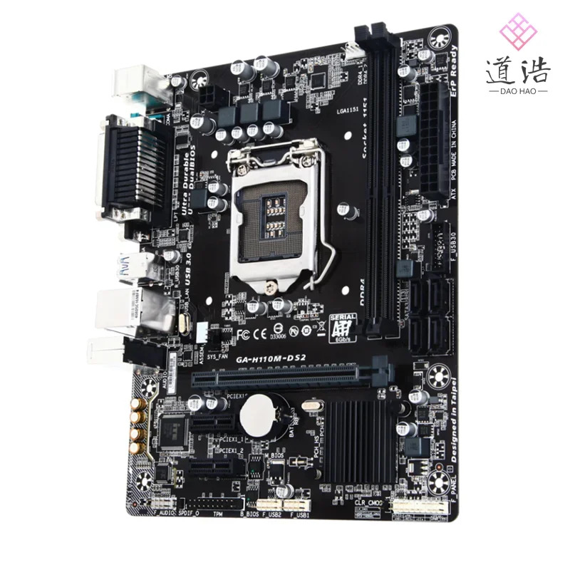 GA-H110M-DS2 마더보드리퍼 완료 메인보드 32GB SATA3.0 LGA 1151 DDR4 마이크로 H110