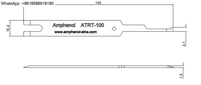 ATRT-100 제거 도구 AMPHENOL 자동차 커넥터 터치 코어 새