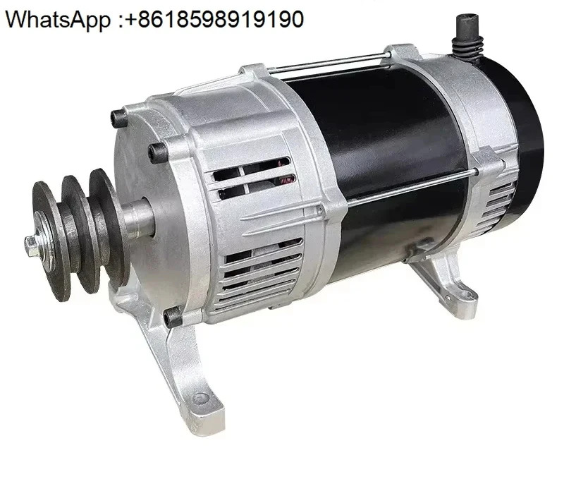 가솔린 소형 풀리 발전기 2kW 3/5/6/8/10KW 단일/3상 380/220V 전기 볼