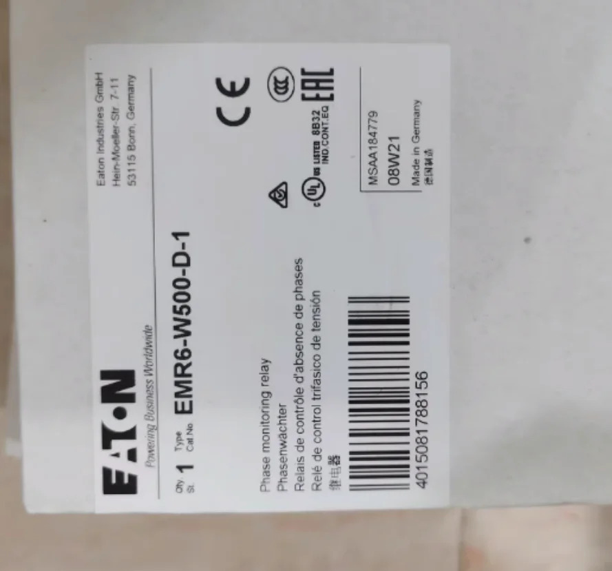 EATON 고성능 소형 모니터링 릴레이 EMR6-W500-D-1 신