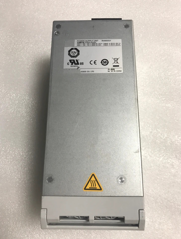 화웨이호환 디지털 정류기 모듈 고효율 고전력 밀도 53.5V DC 기본 출력 R4850G1