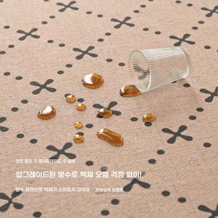 거실 꽃 카페트 모던 거실카펫 북유럽 꽃잎 바닥 매트 A 140X200CM - 상세 이미지 4
