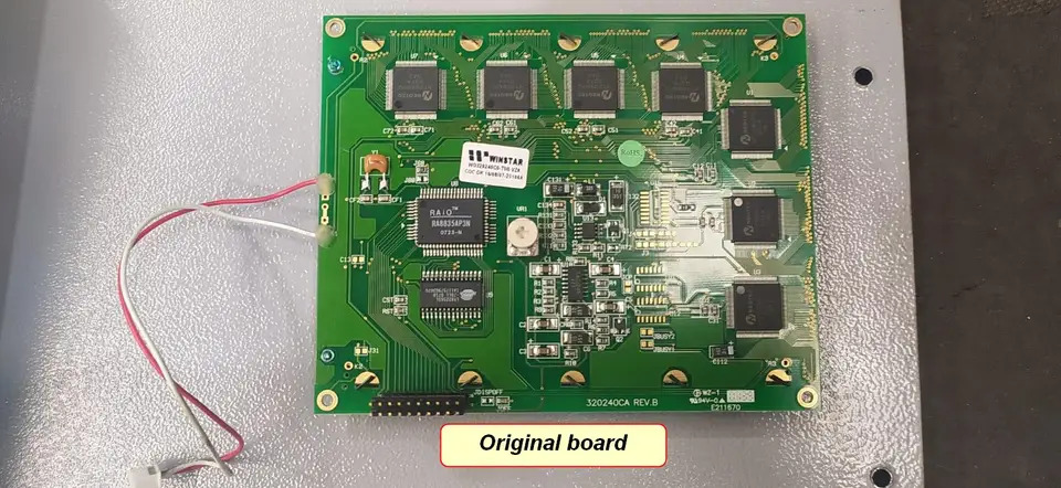 WTAR 교체LCD 스크린 디스플레이 WG320240C0-TMIVZ 220 320240C RE V.F I 320240CA V.B