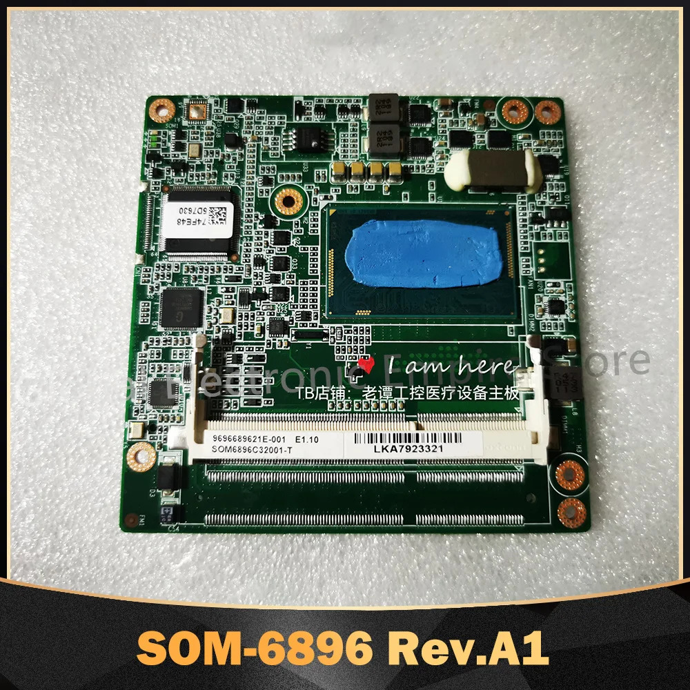 산업제어 마더보드 SOM-6896C32001-T SOM-6896 Rev.A1어드밴텍 수리용