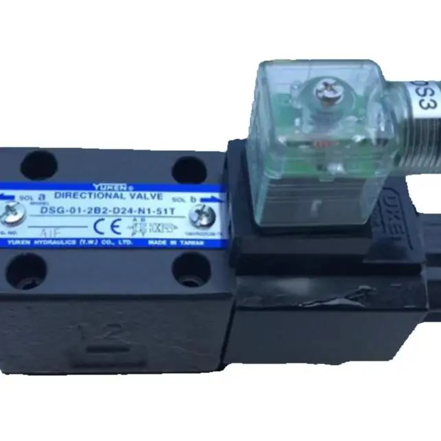 YUKEN 방향 밸브 DSG-01-2B2-D24-N1-51T HTDRAULICS T.W CO.LTD 대만산