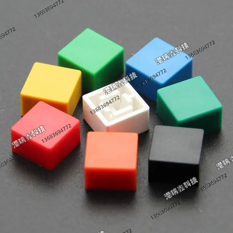 전부품 스위치 키 캡 9x9x5.5 B32-1220 B32-1250 B32-1260 B32-1240 B32-1270 B32-1210 B32-1230--100P