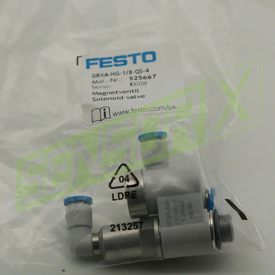 신 Festo GRXA-HG-1 4-QS-8 단방향 스로틀