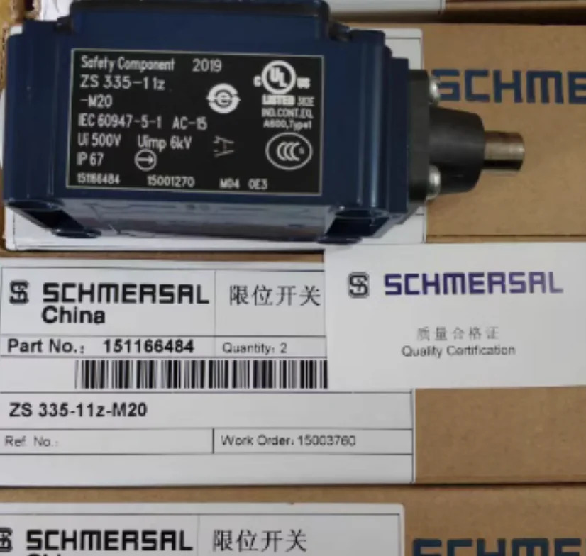 Schmersal 리미트 스위치 ZS 335-11Z-M20 신