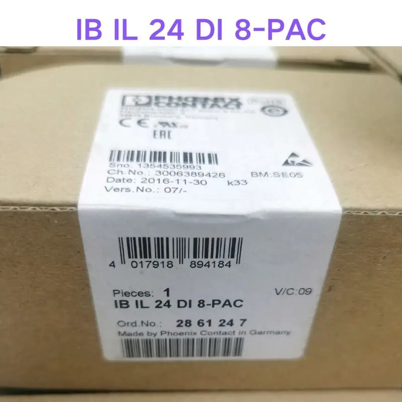 IB IL 24 DI 8-PAC 모듈