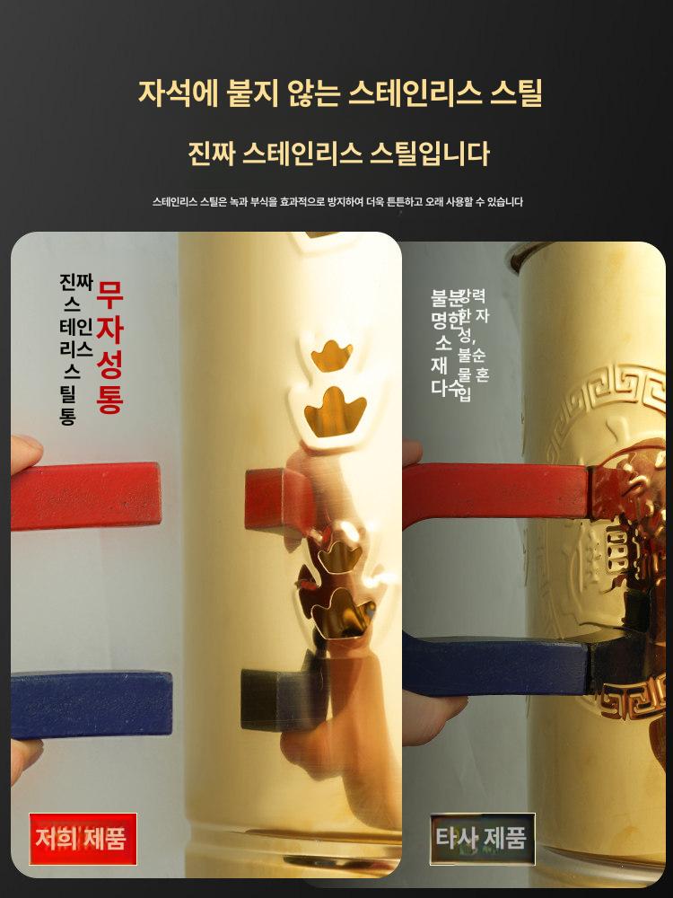 소각로 화로대 대형 스테인리스 장작 스테인레스 야외 원형 캠핑 그릴 난방 바베큐 - 상세 이미지 3