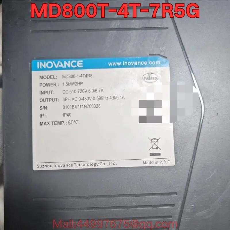 리퍼 MD800T-4T-7R5G 인버터 모듈 완성