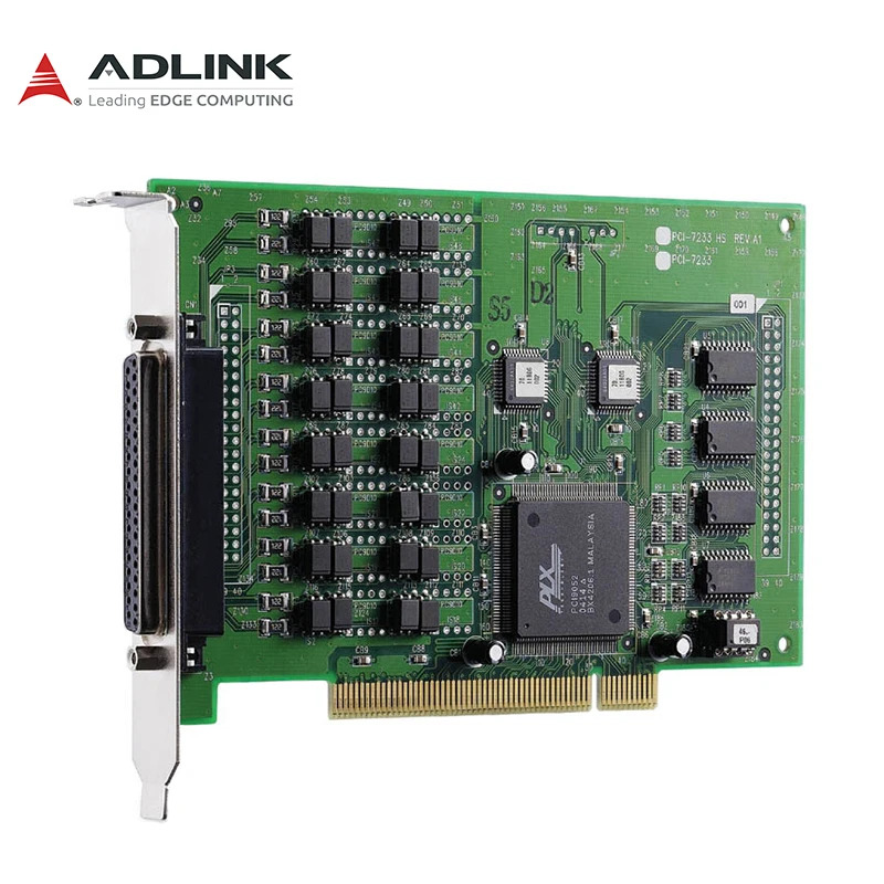 ADLINK 산업 등급 16/32 채널 절연 디지털 I/O 카드 PCI-7230/7233/723