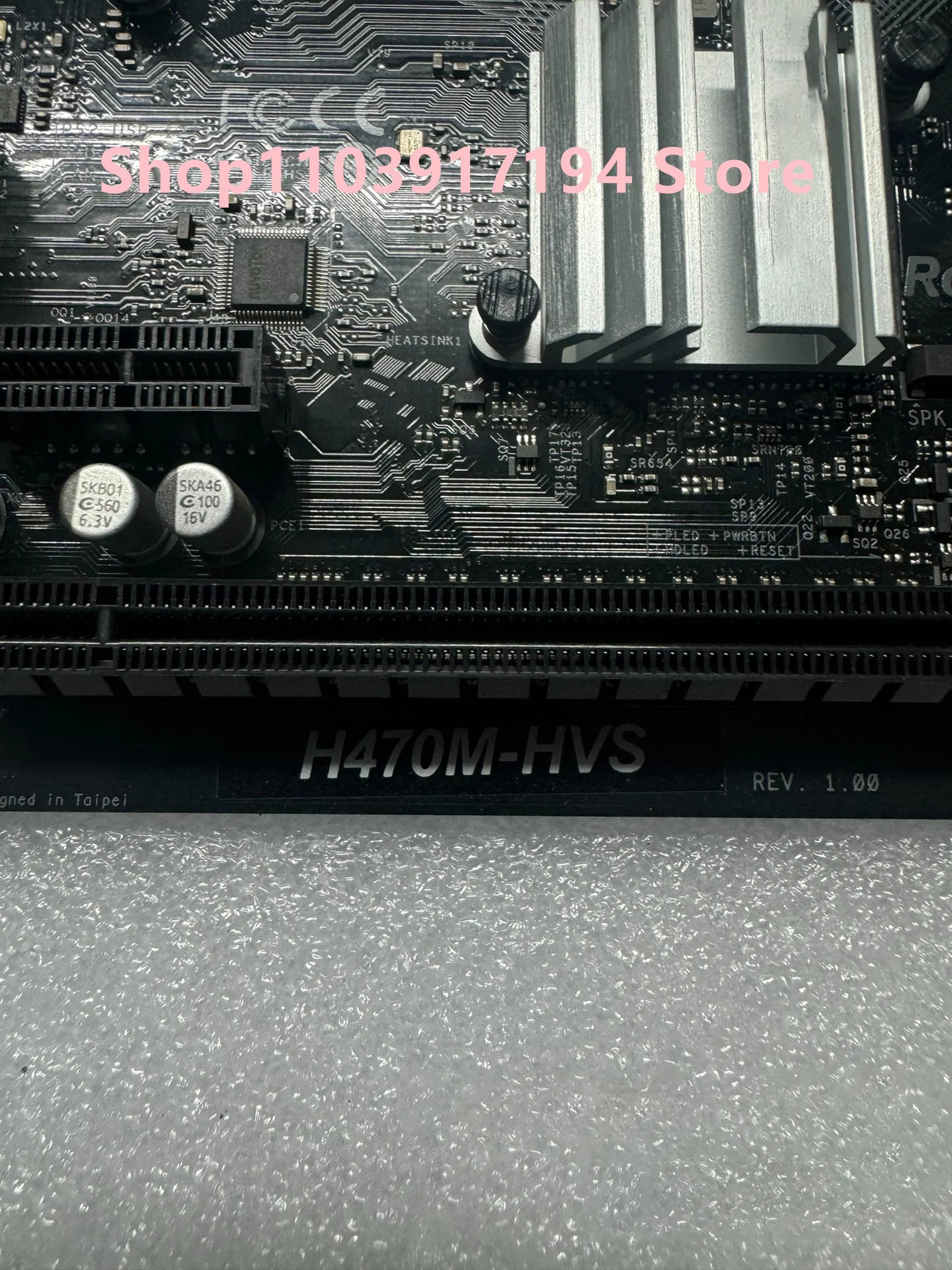 ASRock호환 H470M-HVS 마더보드지지대 19 19cm세대 CPU DDR4 메모리 HDMI VGA 인터페이스